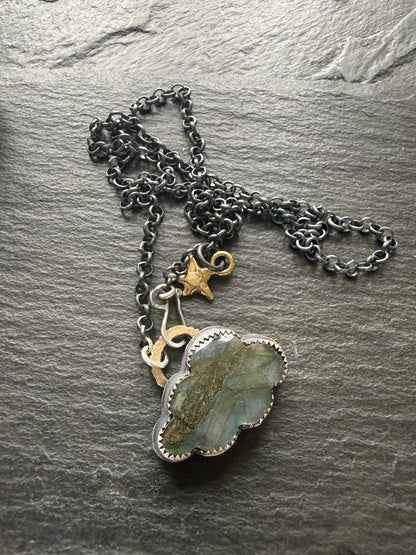 Labradorite Cloud Pendant
