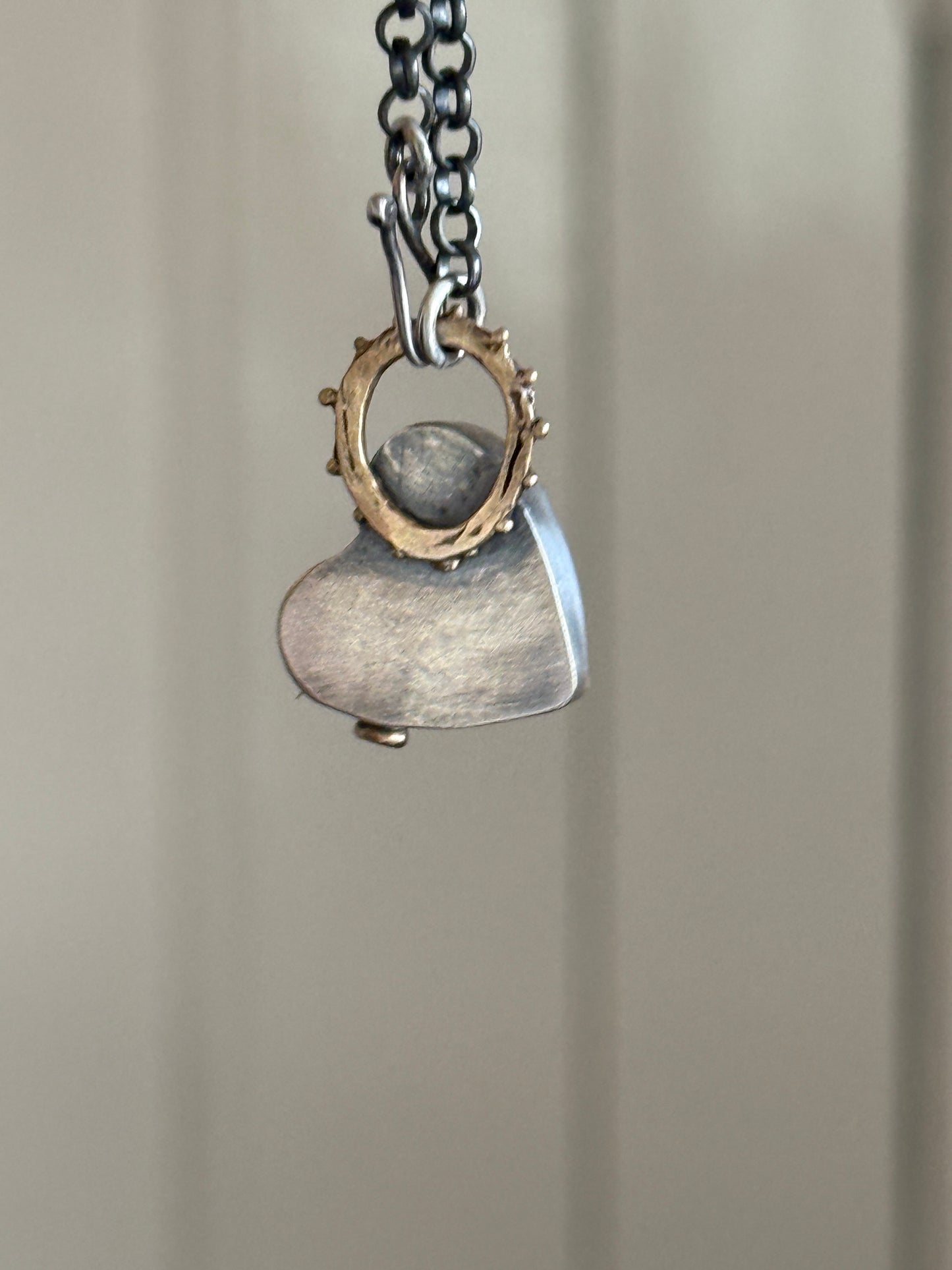 Fossilised Snakeskin Pendant