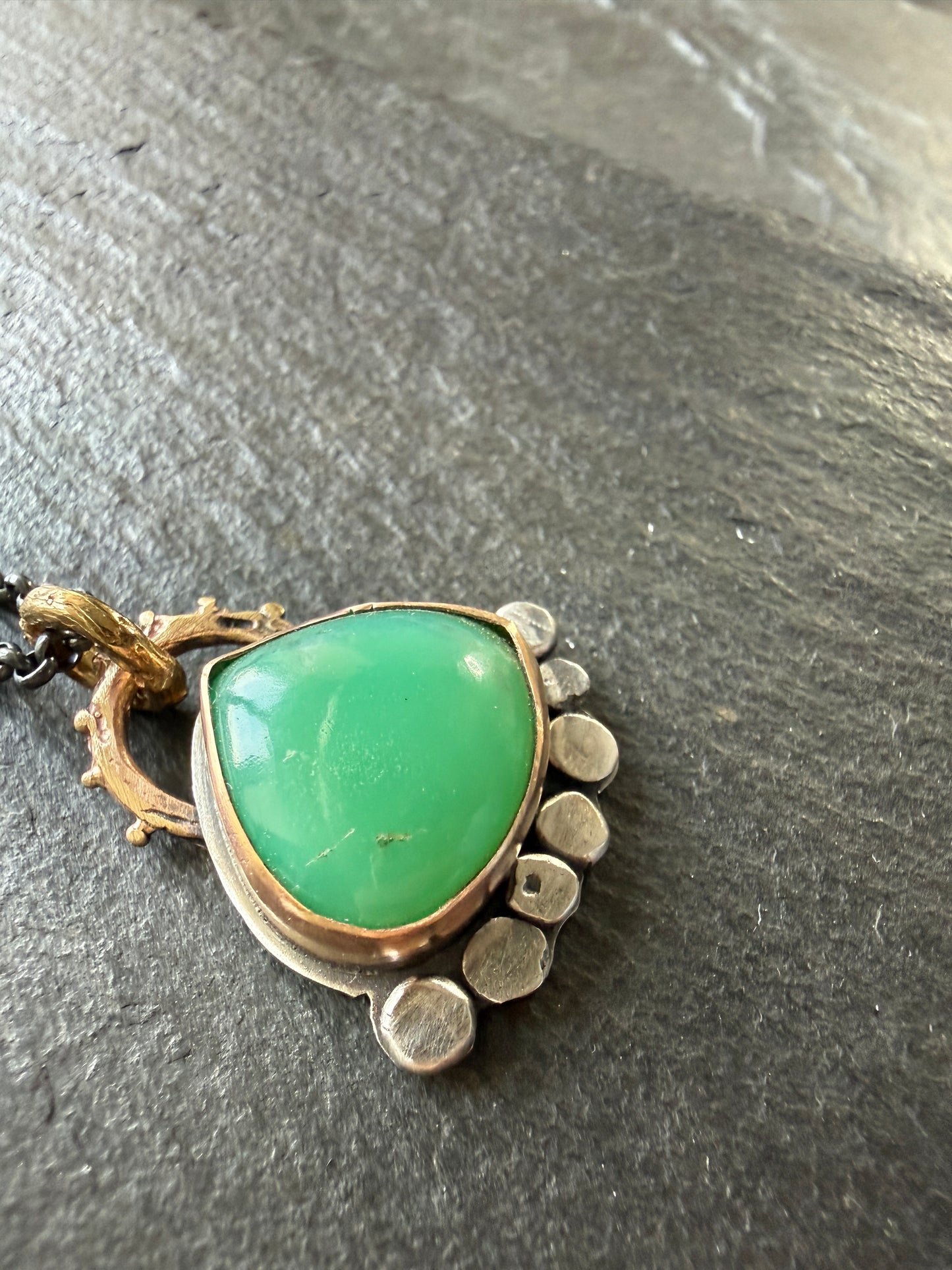 Chrysoprase Pendant