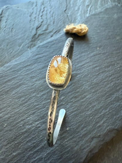 Yellow Tourmaline Bangle