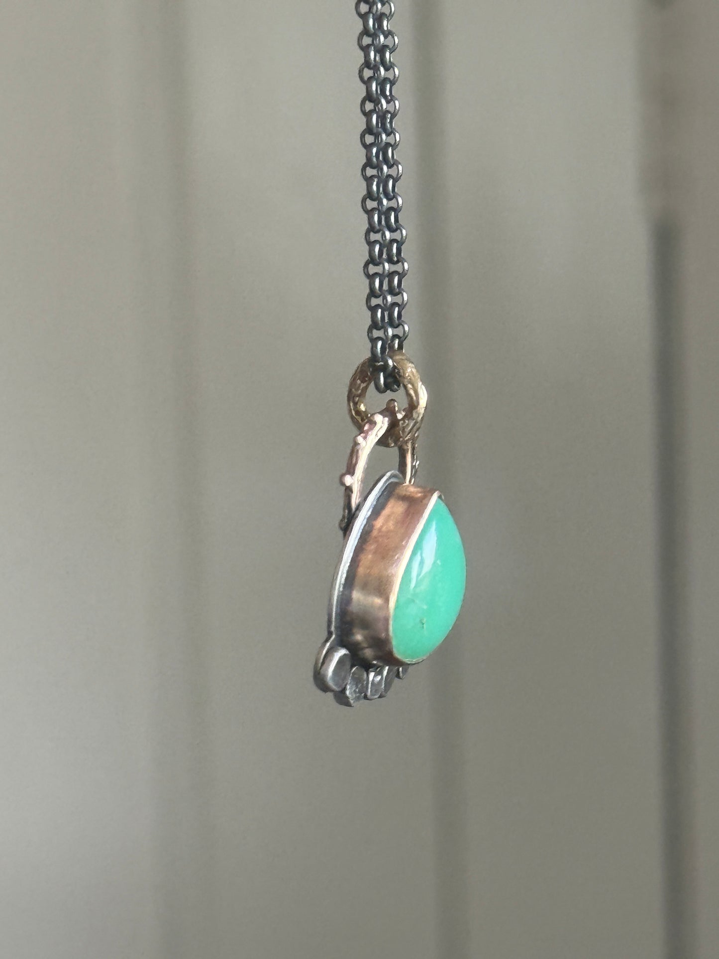 Chrysoprase Pendant