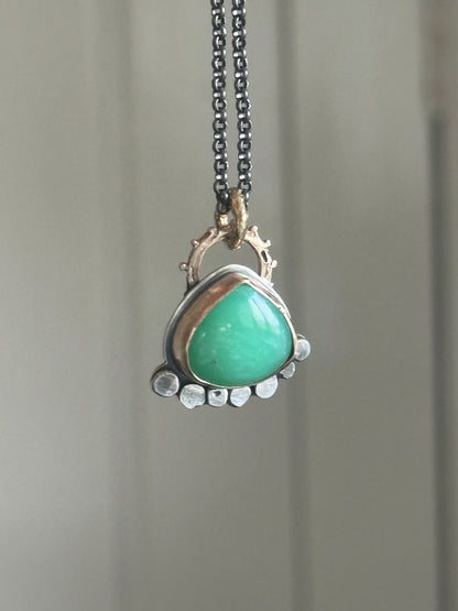 Chrysoprase Pendant