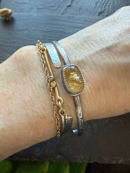 Yellow Tourmaline Bangle