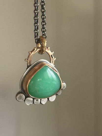 Chrysoprase Pendant