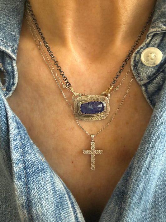 Tanzanite Pendant Necklace