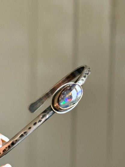 Opal bangle bracelet