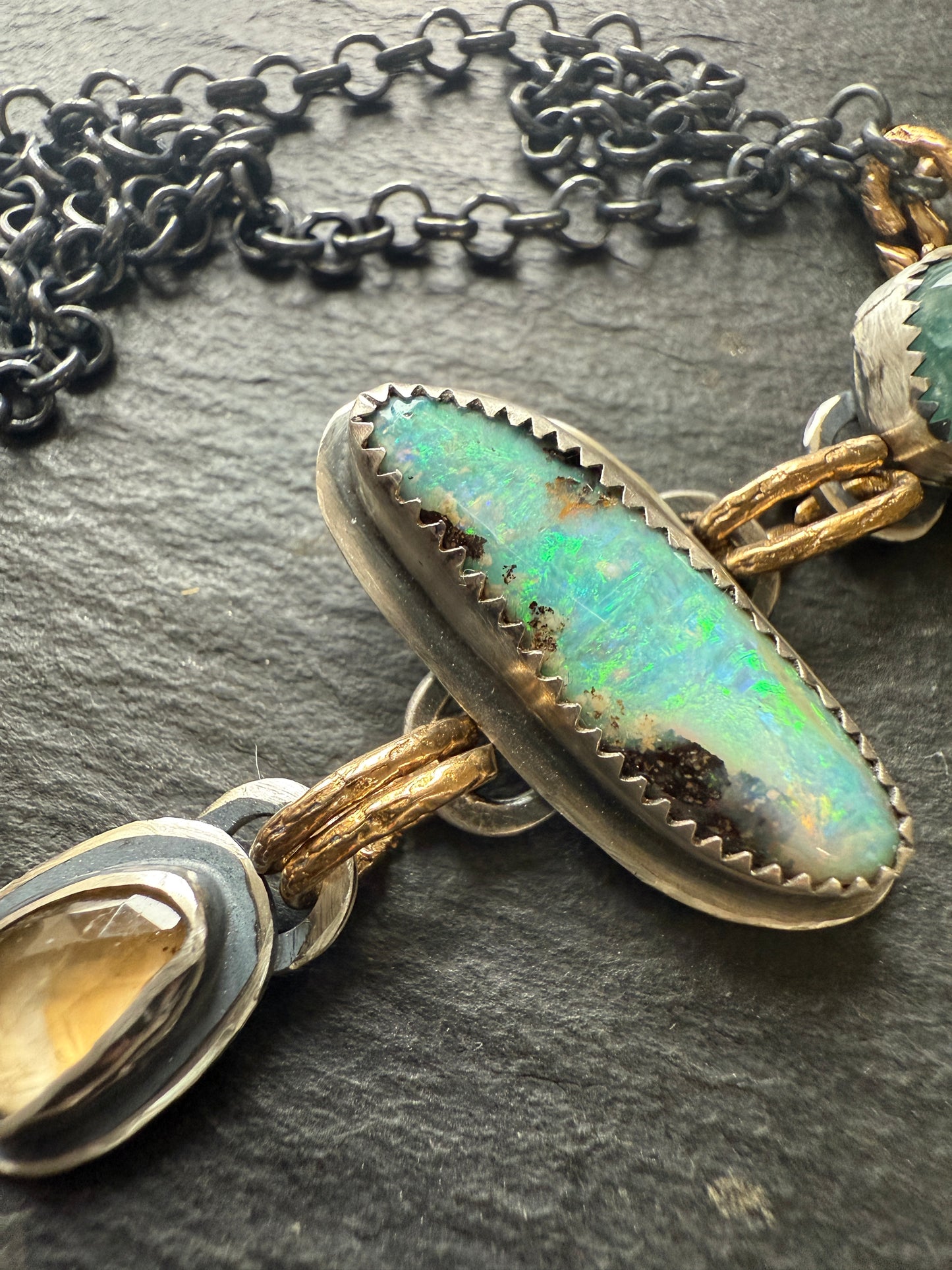 Triple Charm Necklace