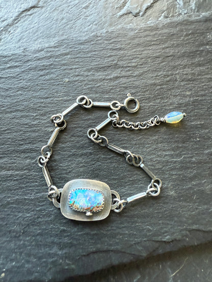RESERVED for ALEX - Opal Chain Bracelet