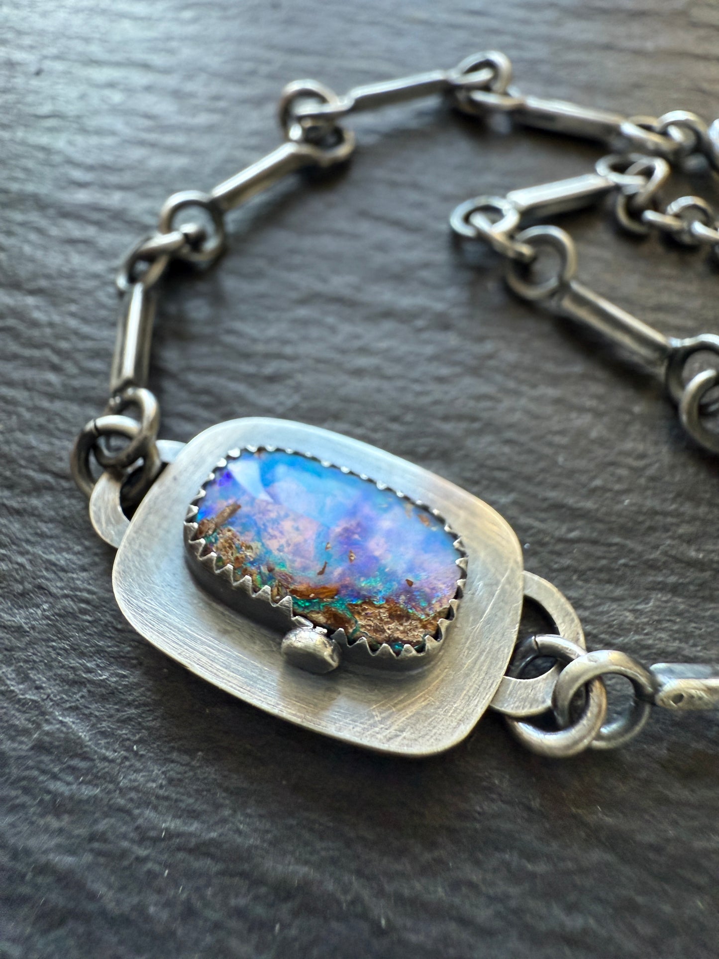 RESERVED for ALEX - Opal Chain Bracelet