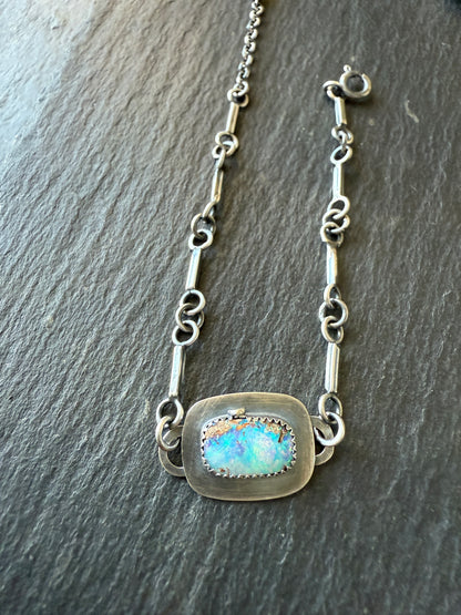 RESERVED for ALEX - Opal Chain Bracelet
