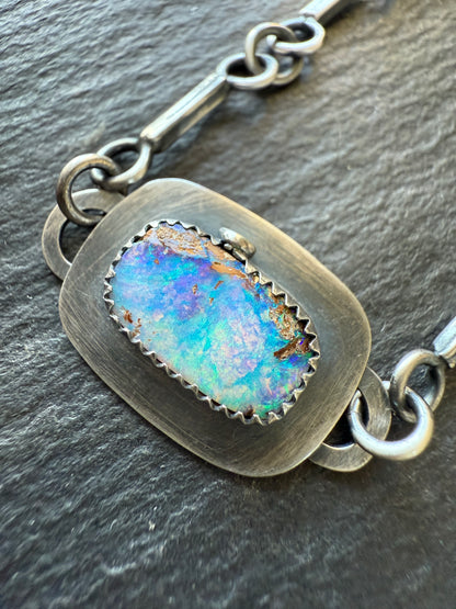 RESERVED for ALEX - Opal Chain Bracelet