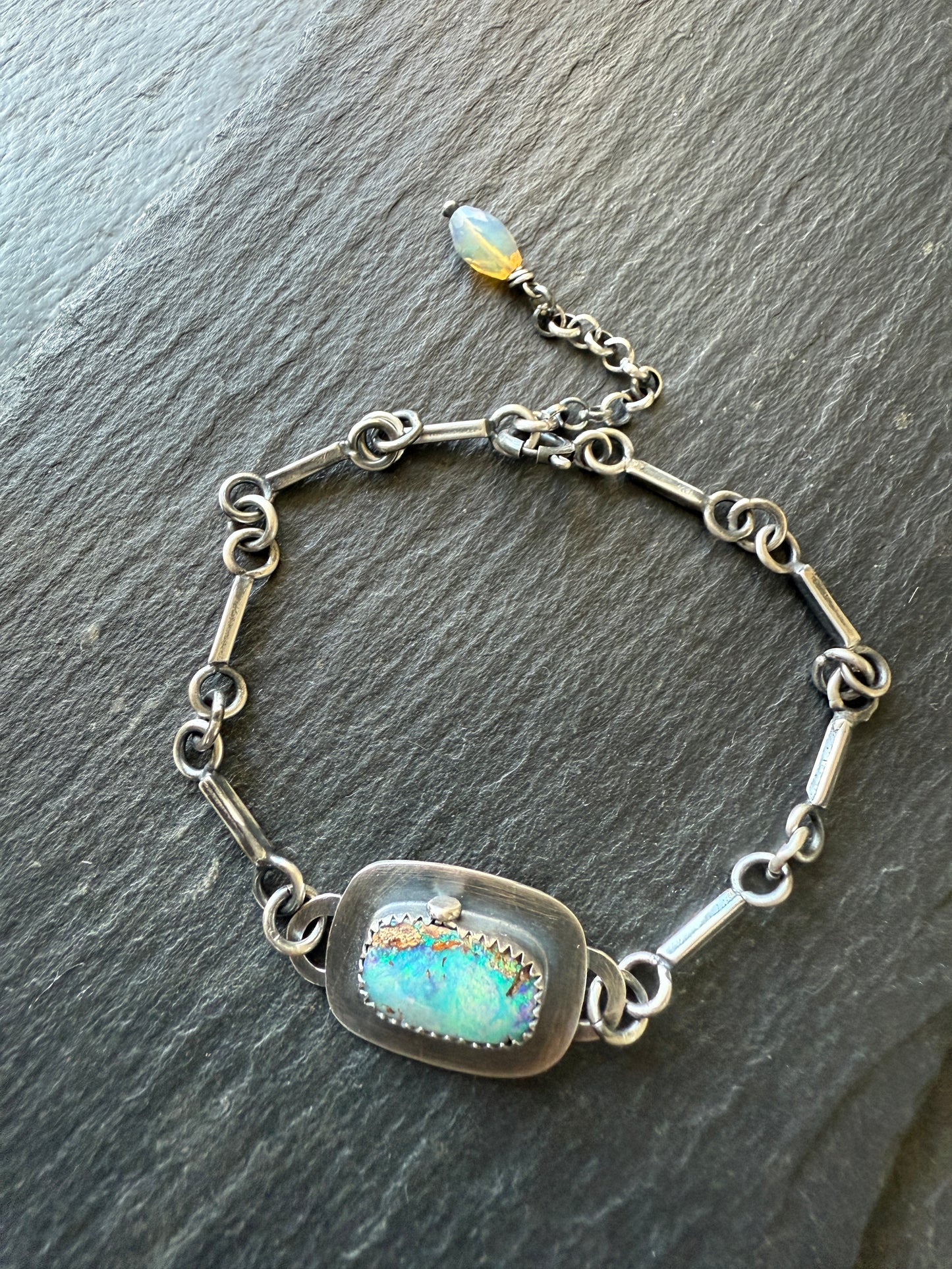 RESERVED for ALEX - Opal Chain Bracelet