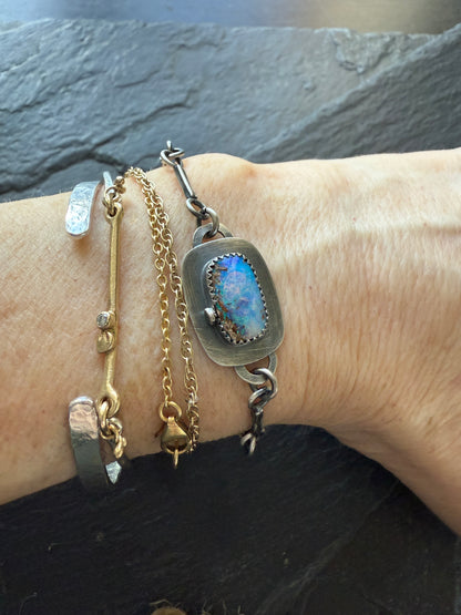 RESERVED for ALEX - Opal Chain Bracelet