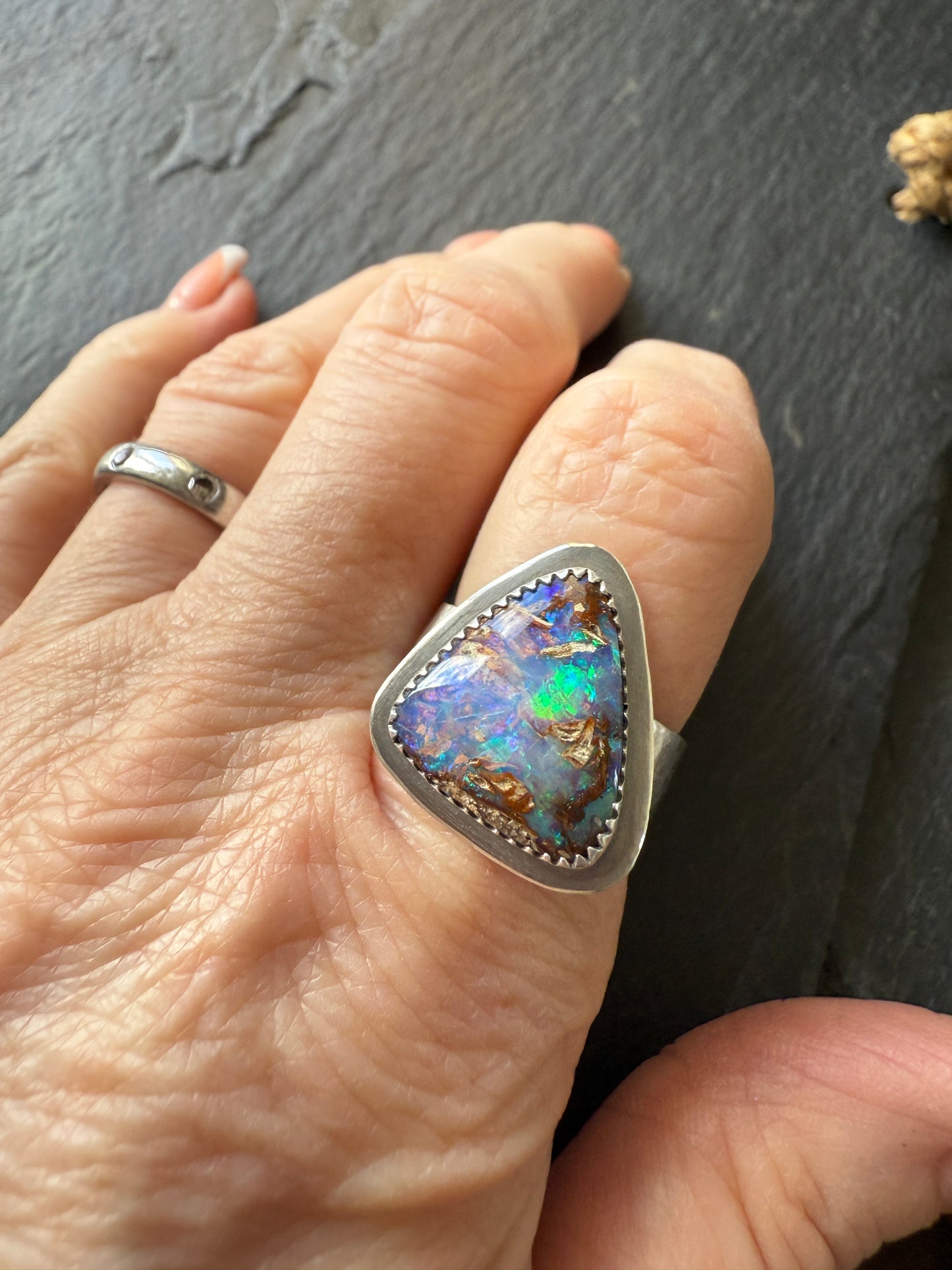Opal Ring size 7