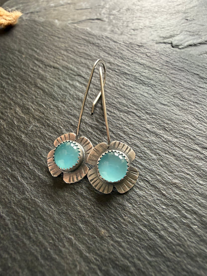 Chalcedony Earrings