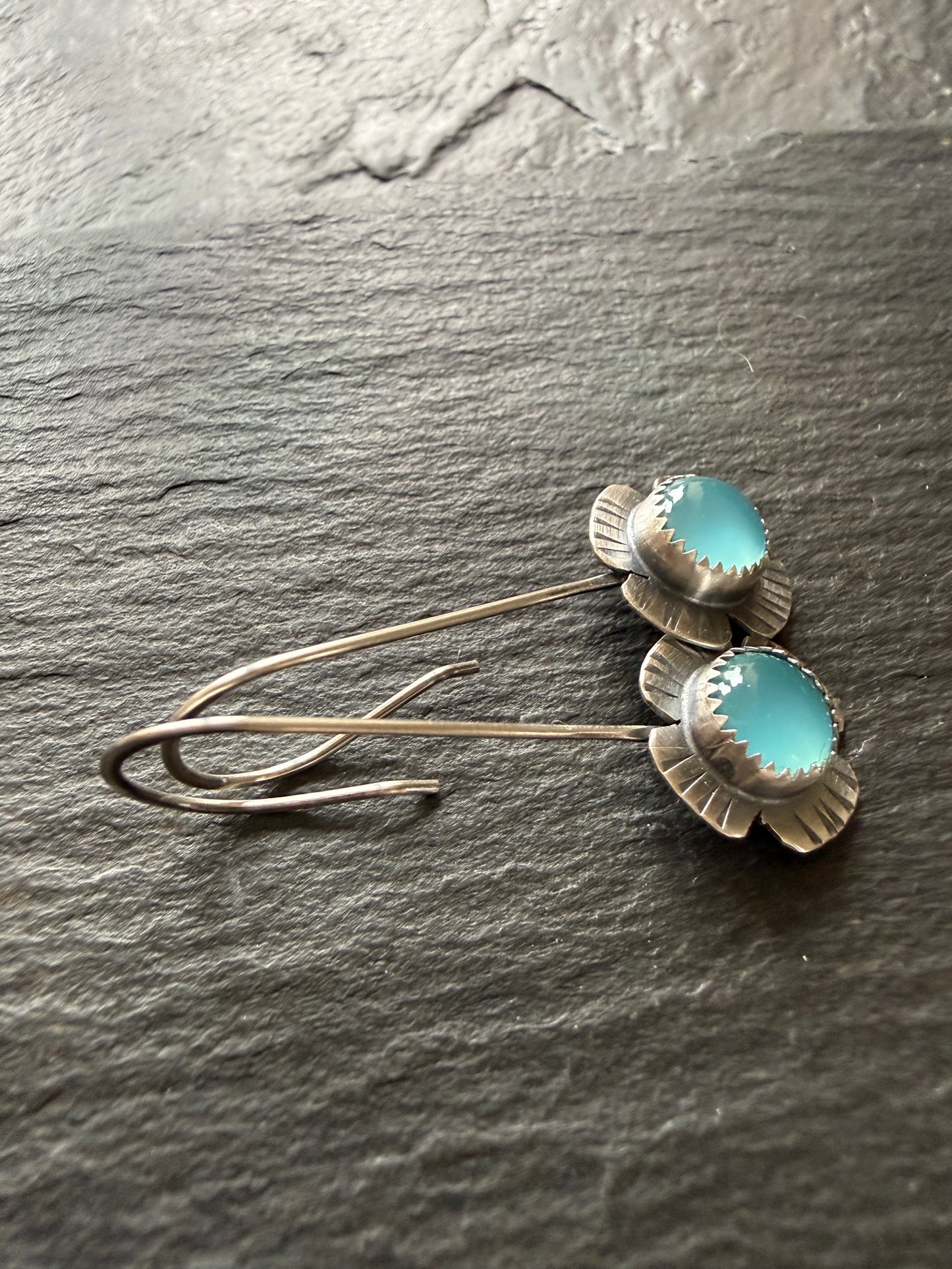 Chalcedony Earrings