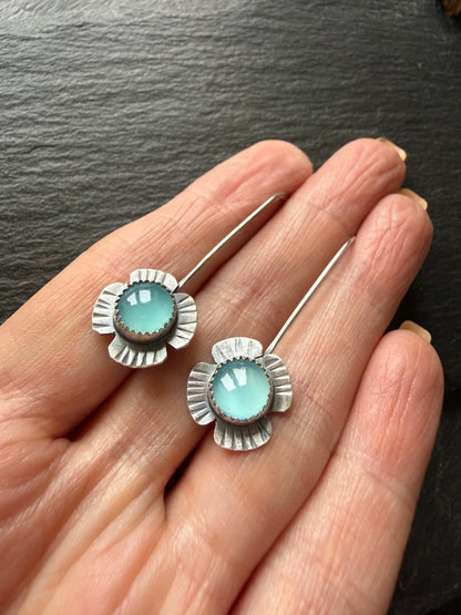 Chalcedony Earrings