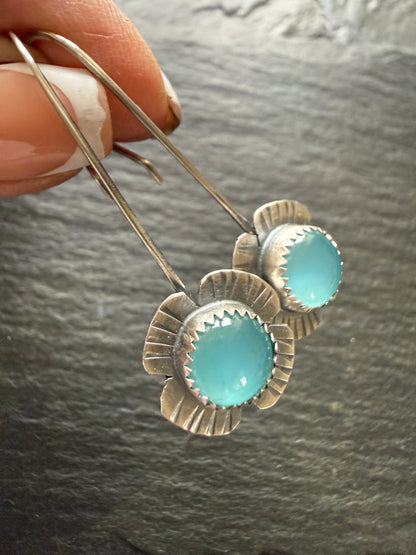Chalcedony Earrings