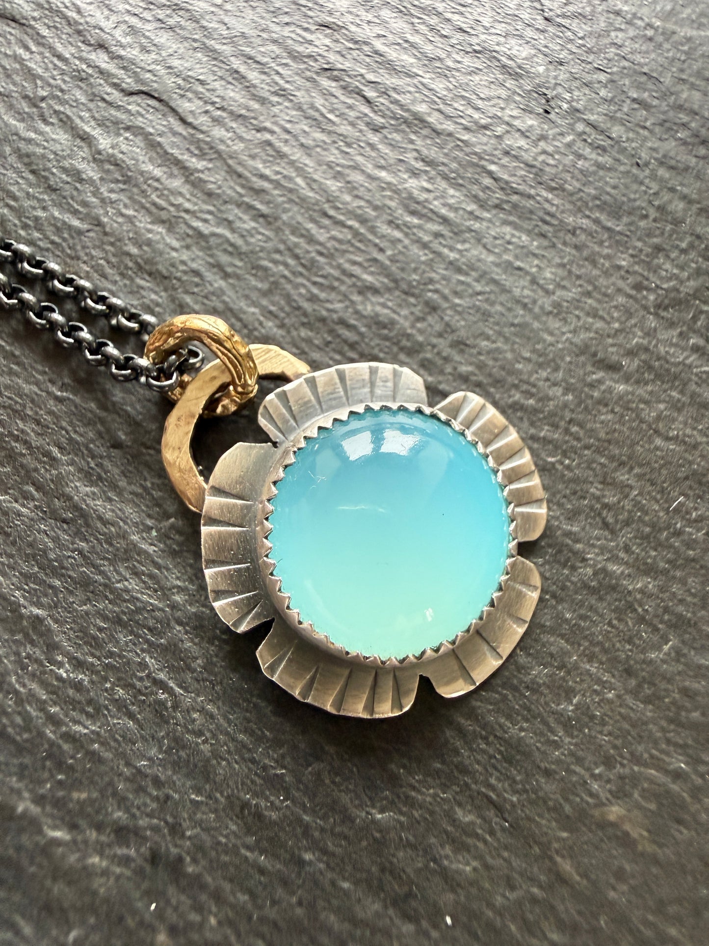 Chalcedony Pendant
