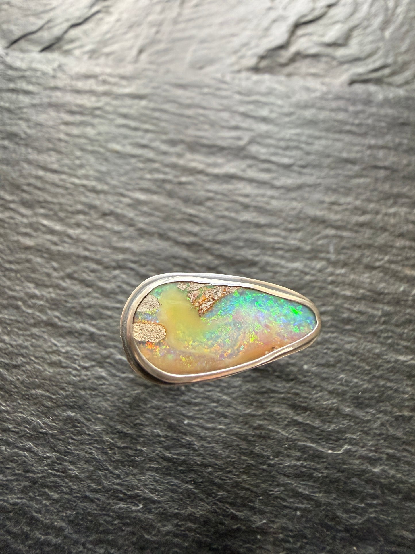 Opal Ring US 7.5 / UK O 1/2