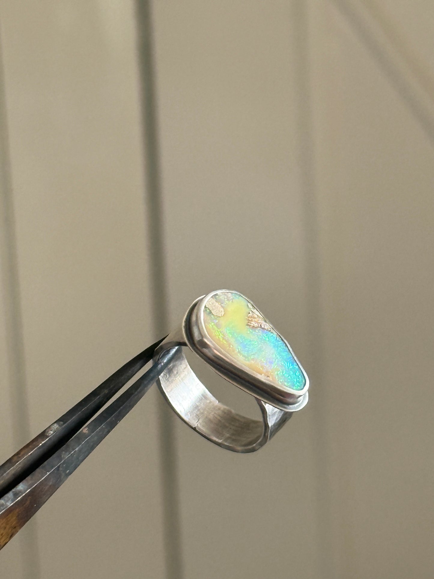 Opal Ring US 7.5 / UK O 1/2