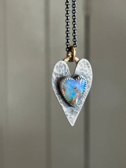 Heart Opal Pendant