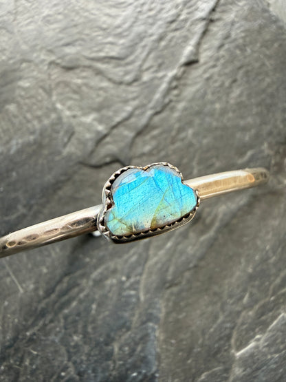 Labradorite Cloud Bangle