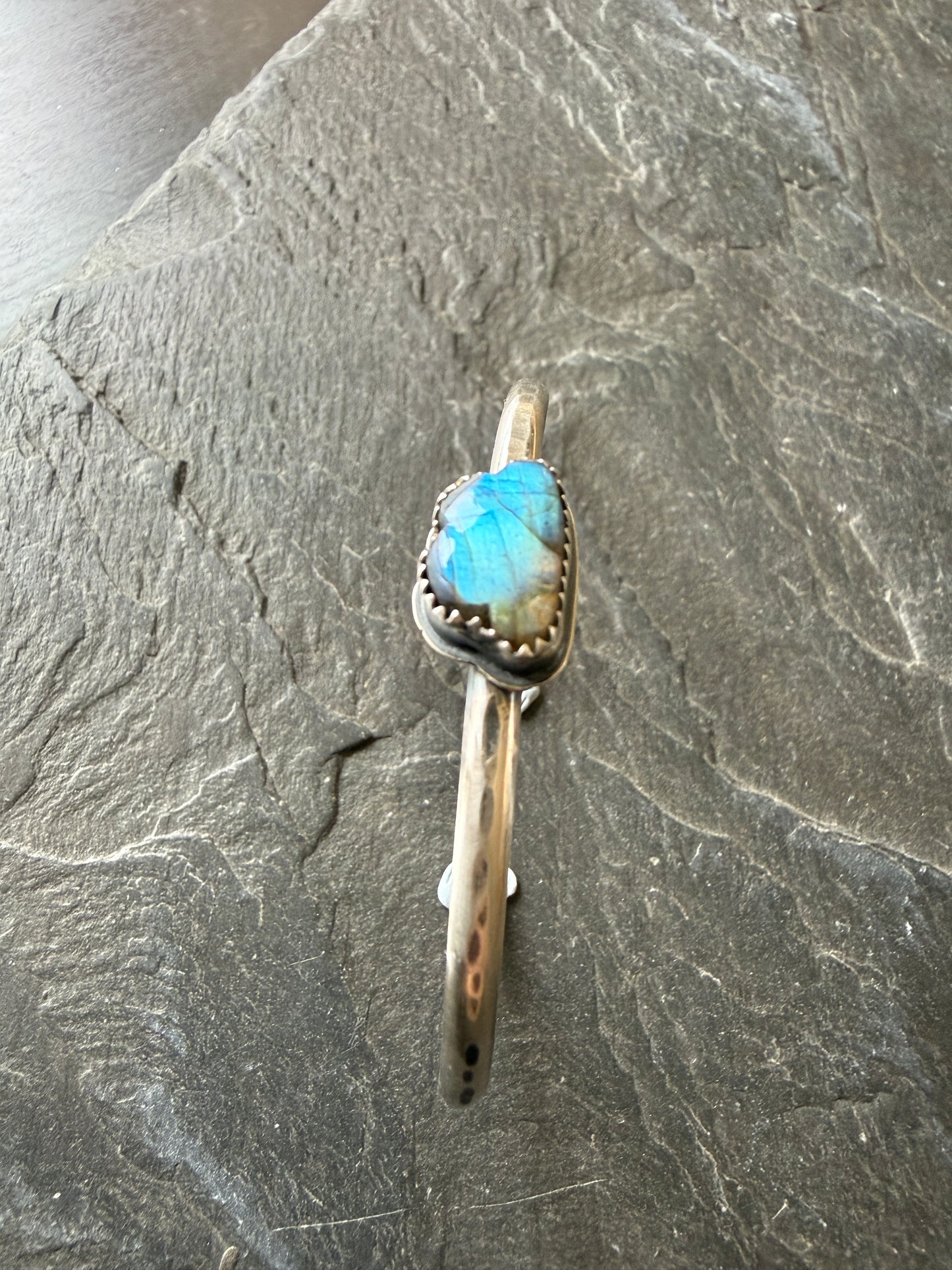 Labradorite Cloud Bangle