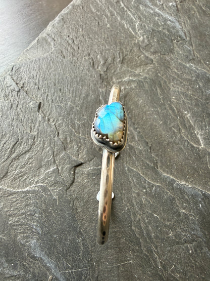 Labradorite Cloud Bangle