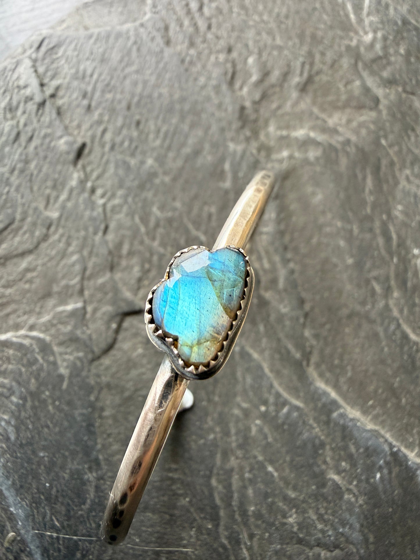 Labradorite Cloud Bangle