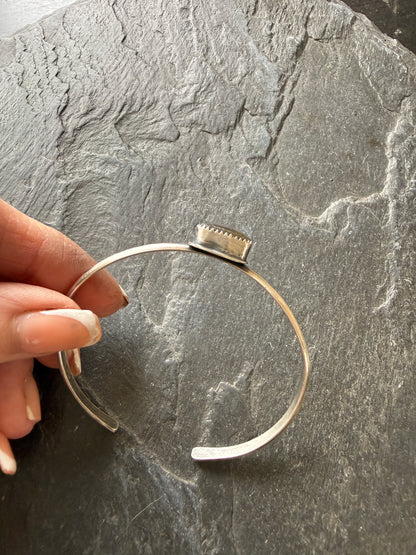Labradorite Cloud Bangle