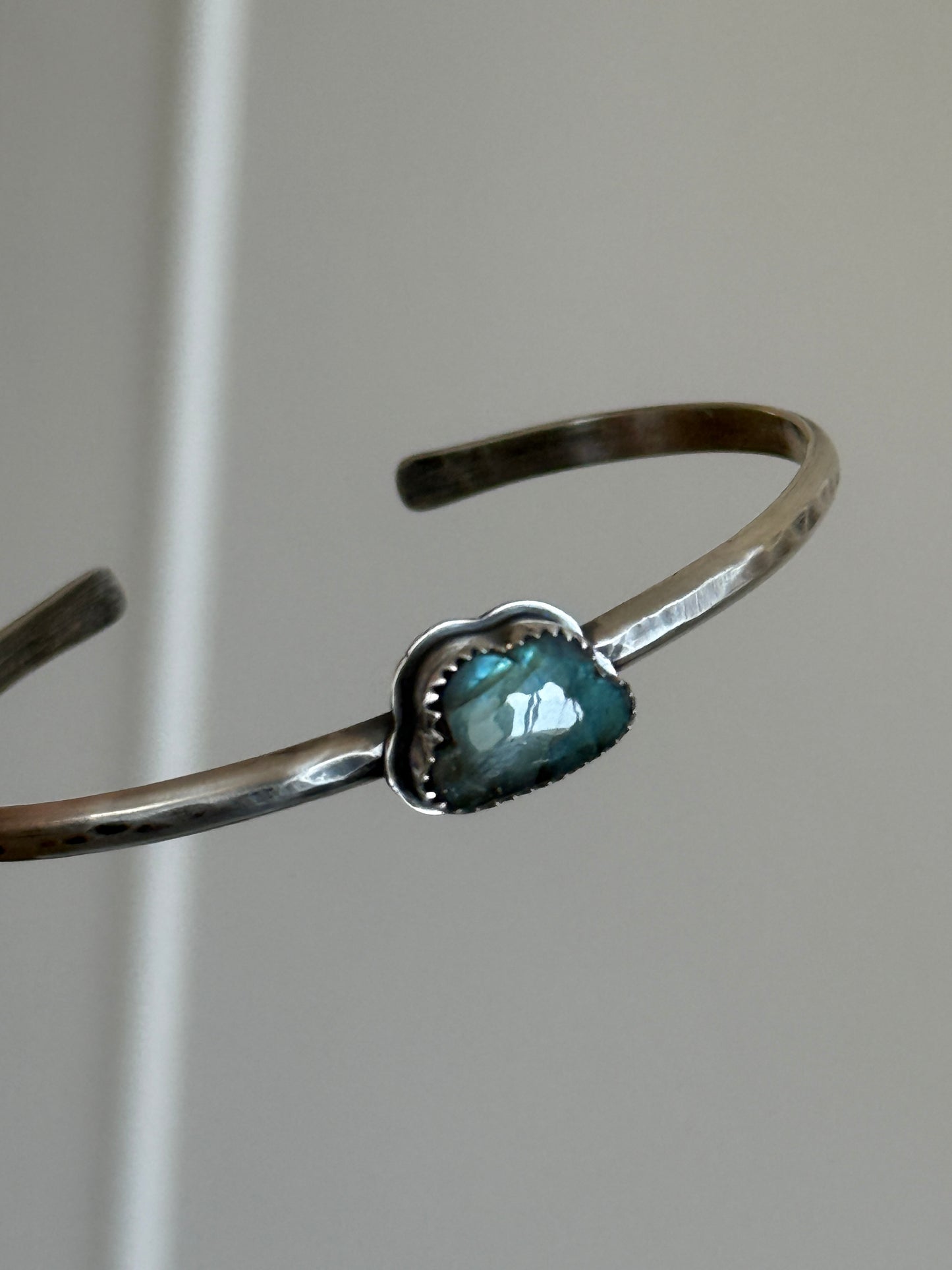 Labradorite Cloud Bangle