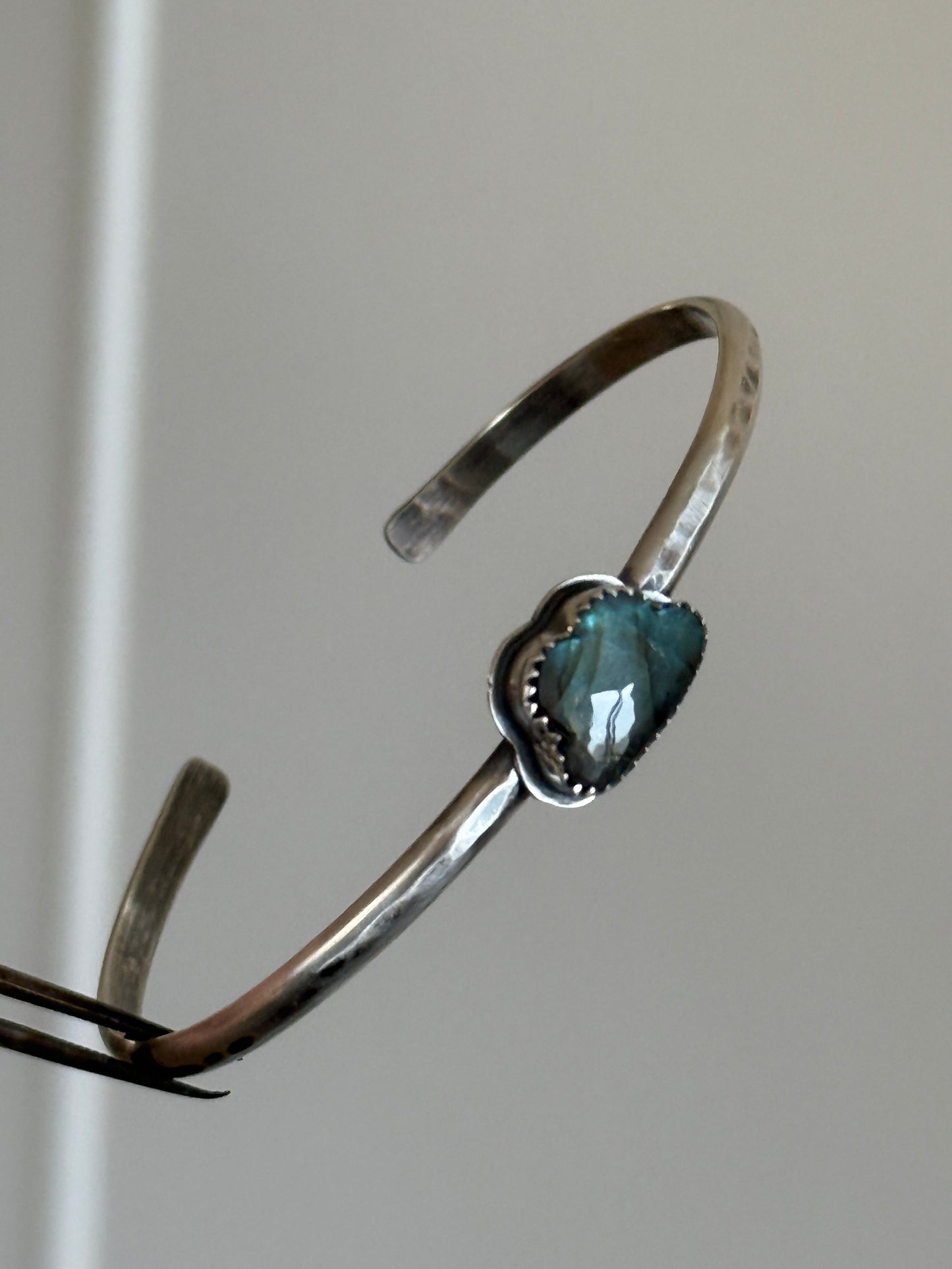 Labradorite Cloud Bangle