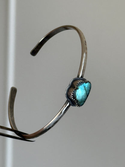 Labradorite Cloud Bangle
