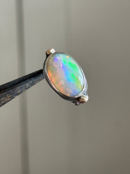 Ethiopian Opal Ring 6.5 US / M 1/2 UK