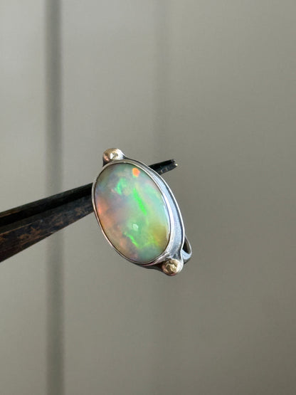 Ethiopian Opal Ring 6.5 US / M 1/2 UK