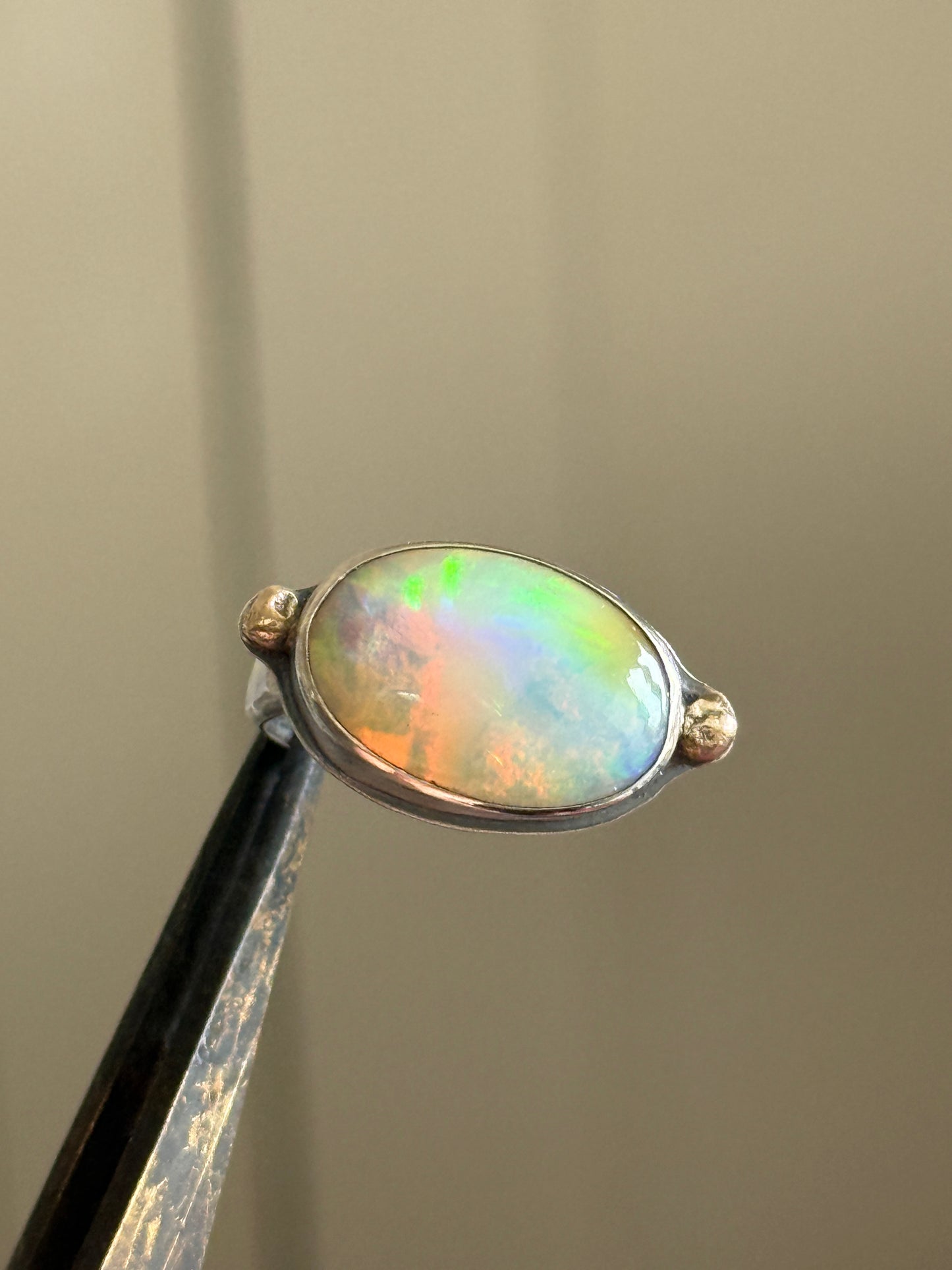 Ethiopian Opal Ring 6.5 US / M 1/2 UK