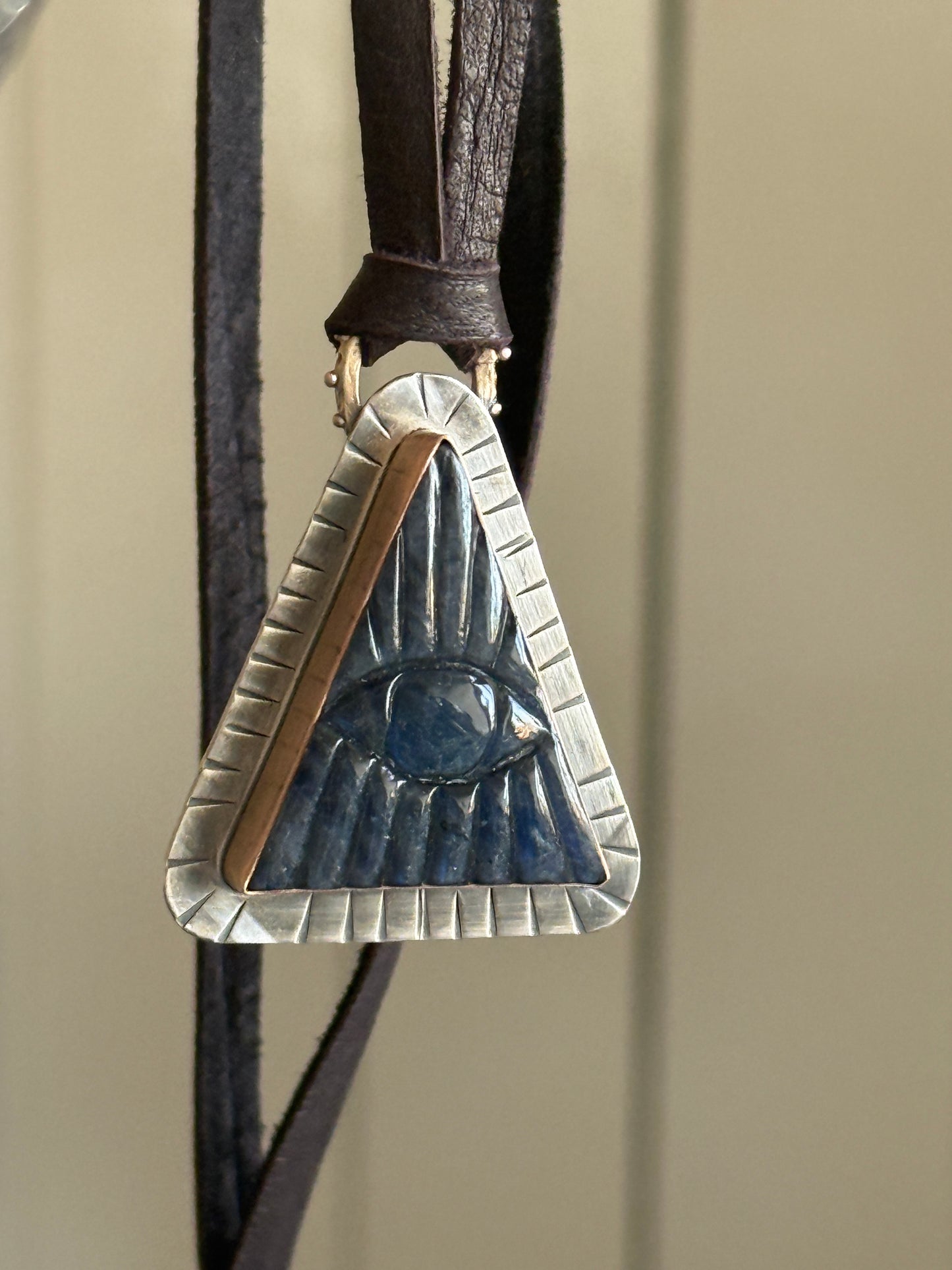 Evil Eye Labradorite Necklace