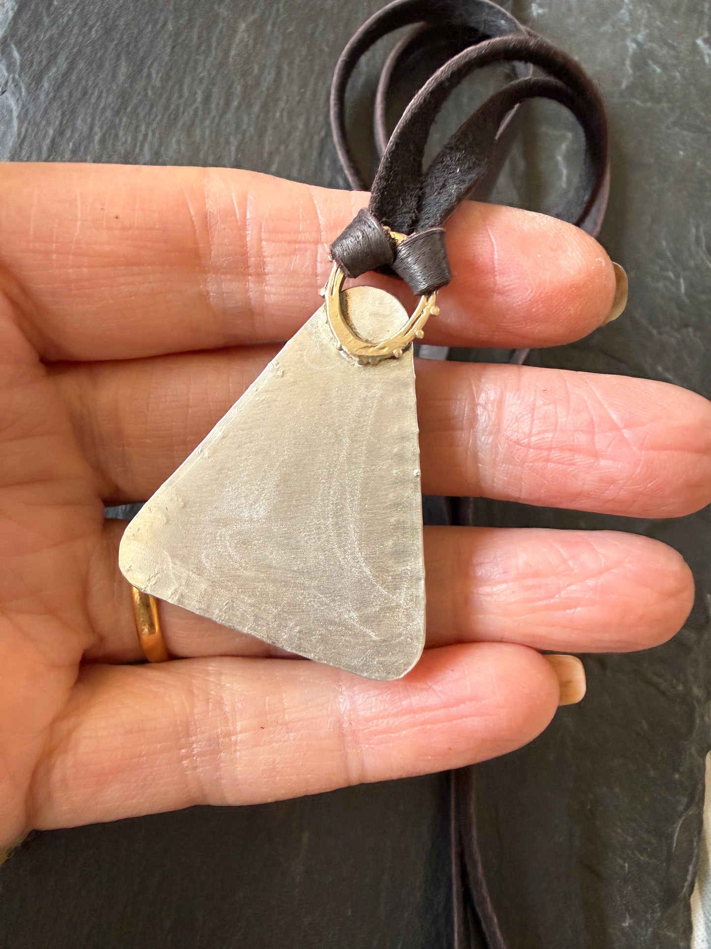 Evil Eye Labradorite Necklace