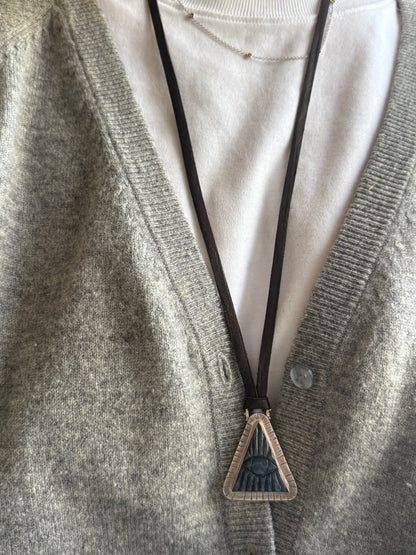 Evil Eye Labradorite Necklace