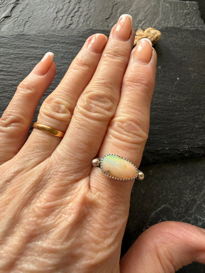 Opal Ring US 8 1/4 / UK Q