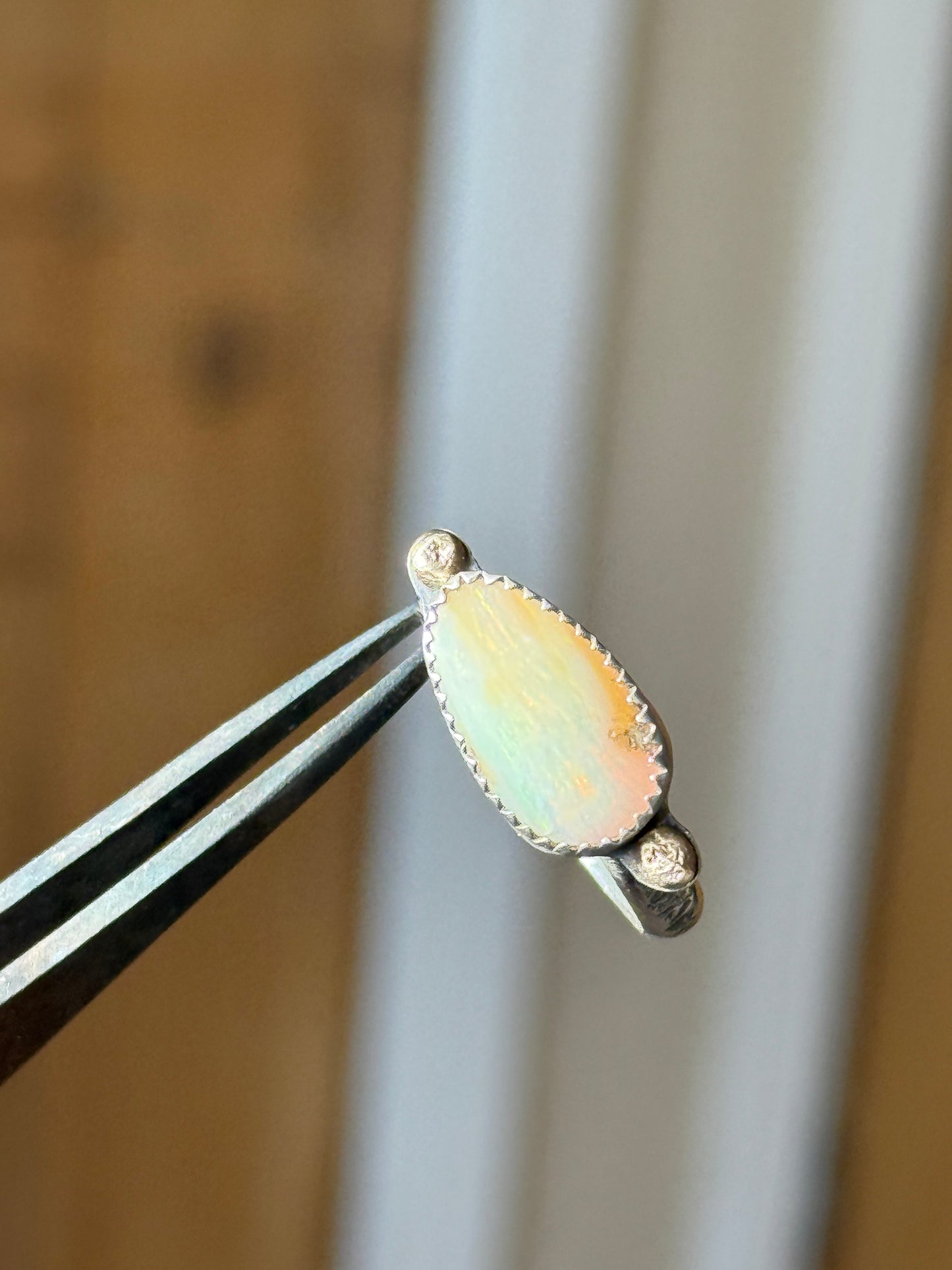 Opal Ring US 8 1/4 / UK Q
