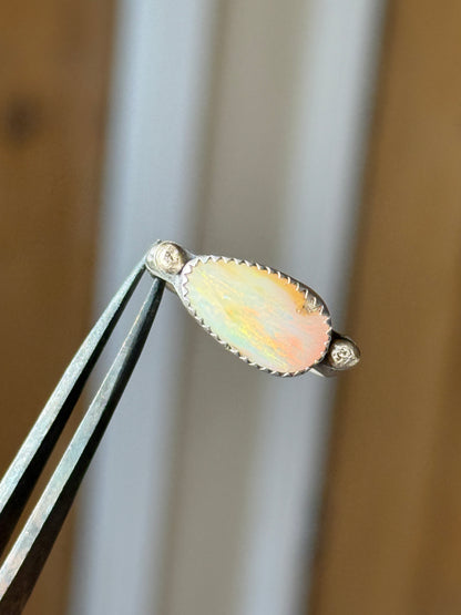 Opal Ring US 8 1/4 / UK Q