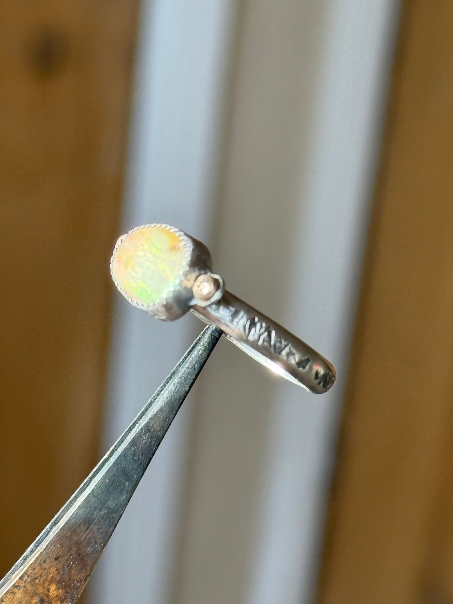 Opal Ring US 8 1/4 / UK Q