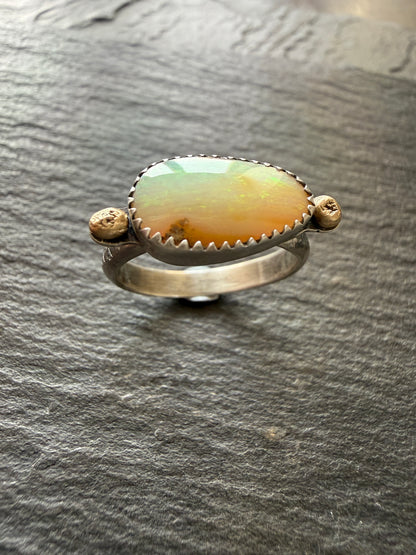 Opal Ring US 8 1/4 / UK Q