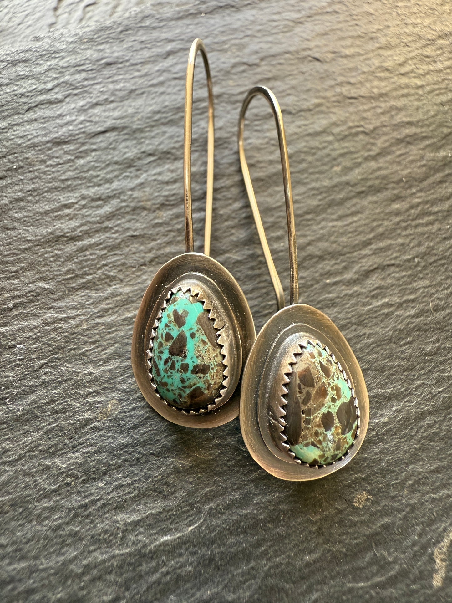 Turquoise drop earrings