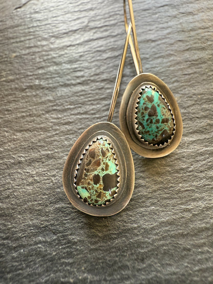Turquoise drop earrings