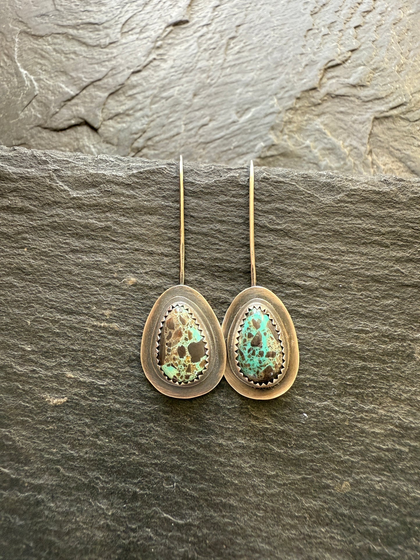 Turquoise drop earrings