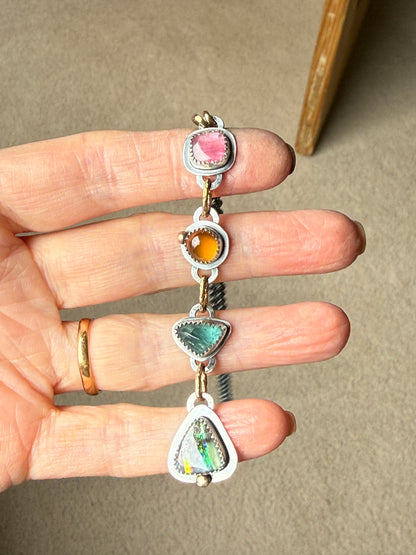 Boho Gemstone Necklace