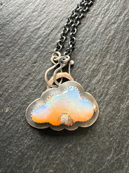 Pastel Opal Cloud Necklace